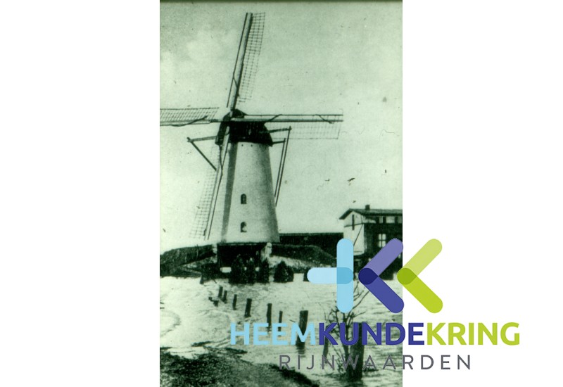 Molen v an Sommerdiek hoogwater Tolkamer Coll. G.B. Janssen (584)